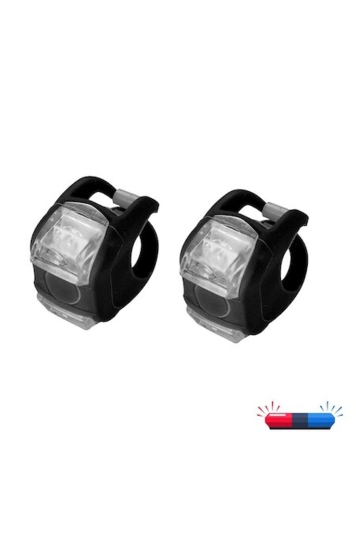 Epic Polis Çakarlı Silikon Ön Arka Lamba