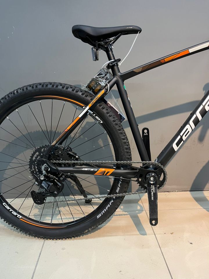 Carraro 27.5 Daytona 709 9v H.disk Fren Dağ Bisikleti 48cm - M.siyah-beyaz-turuncu