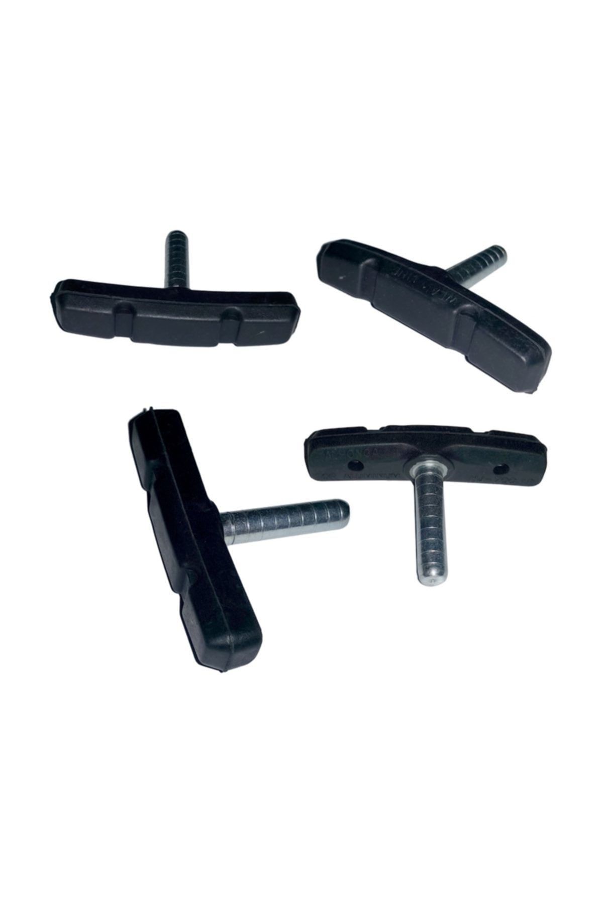 Yol Dağ Şehir Bisiklet Pimli Fren Pabucu Papuç 4 Adet Bisiklet Freni Bisiklet Aksesuarı