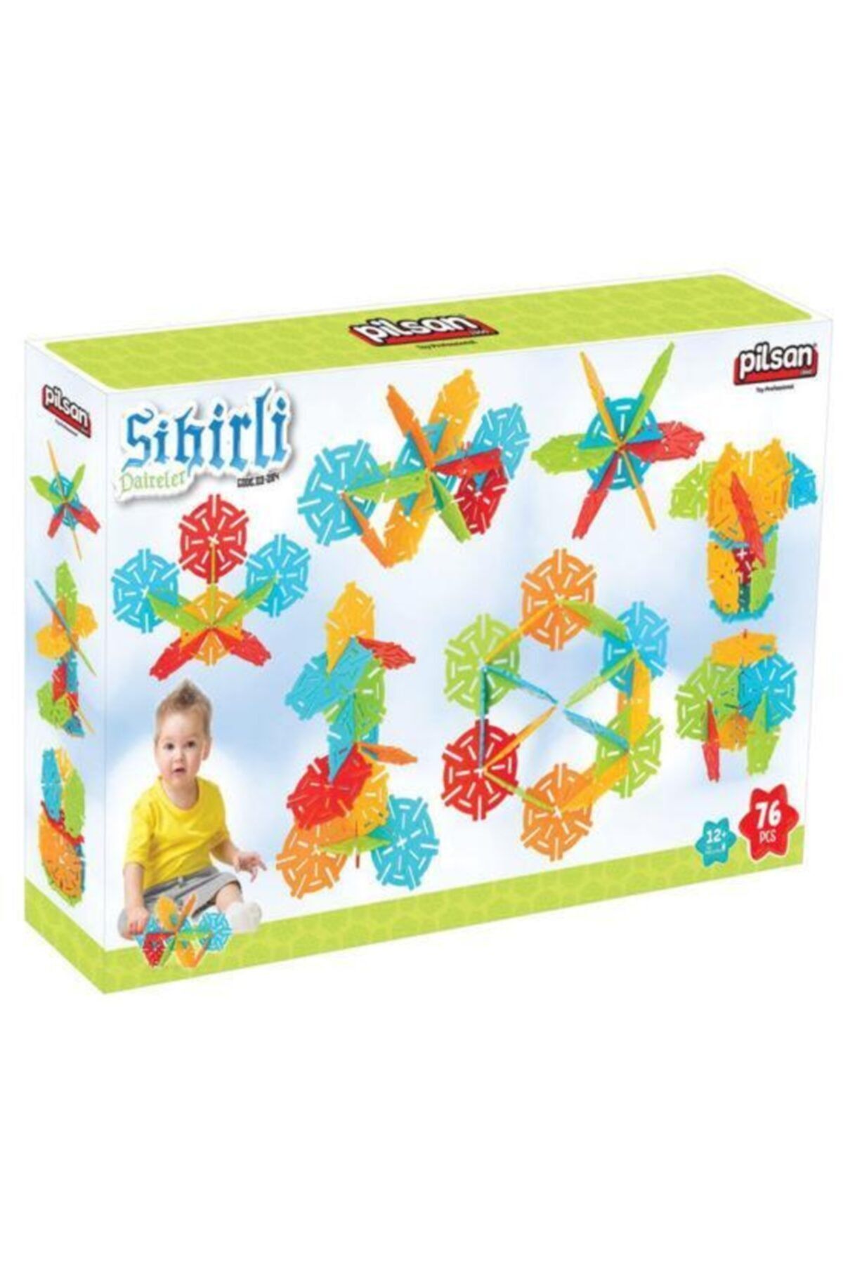 Sihirli Daireler Kutulu (72 Parça) - Kargo Bedava