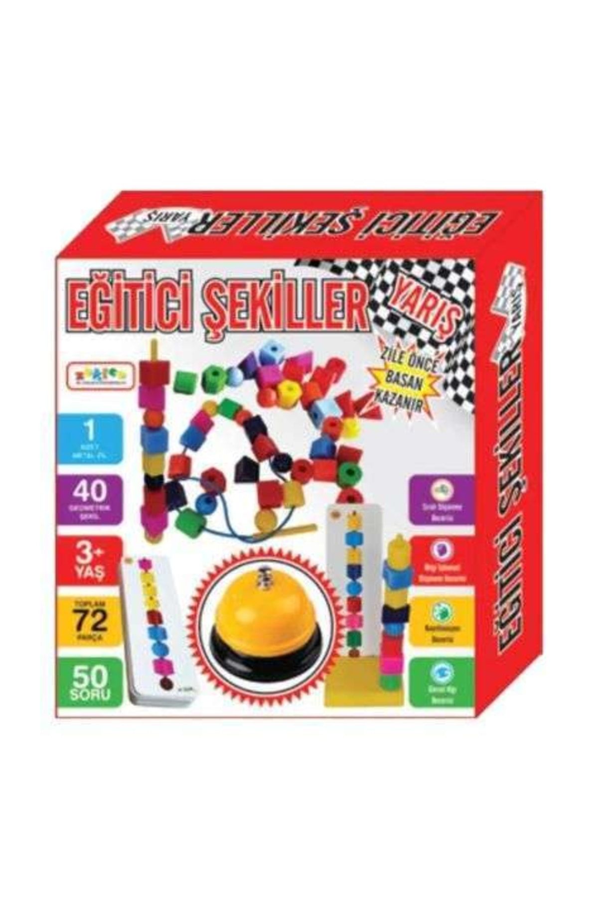 Eğitici Şekiller Yarış Oyunu Eğitici Dikkat Akıl Ve Zeka