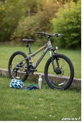 BİSAN COOPER 24 JANT HD FREN 30 CM KADRO 21 VİTE MAT SİYAH MAVİ