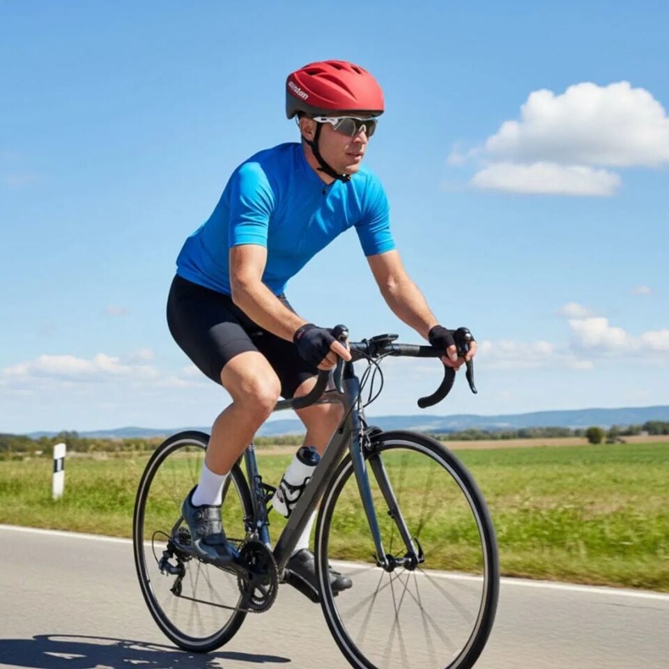 Asistan Cape H50 Bisiklet Kaskı Kırmızı ( M Beden )