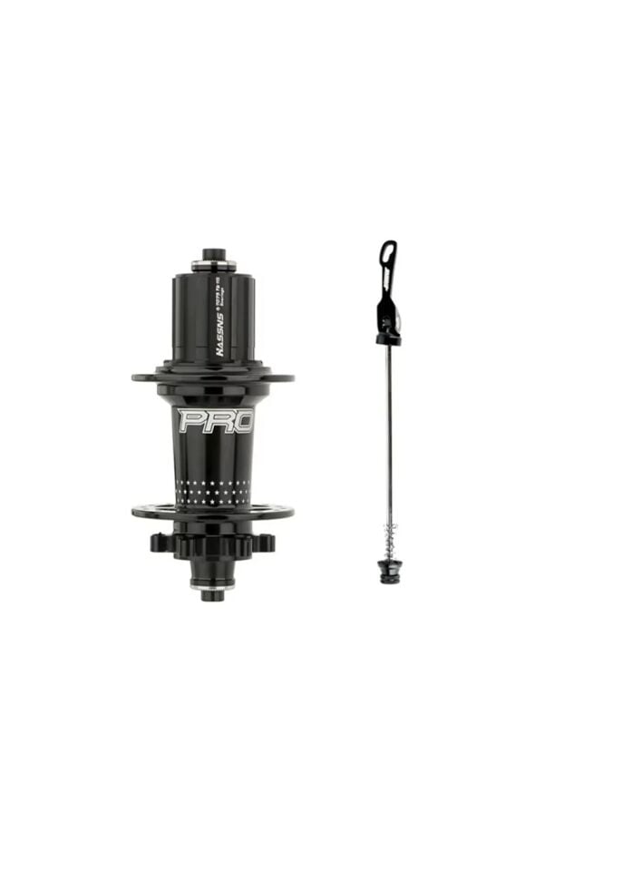 HASSNS Pro7 32 Delik Siyah Arka Bisiklet Göbeği