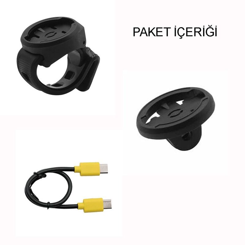 Moon LEPUS LİTE 400 Lümen USB Bisiklet Ön Lambası Siyah