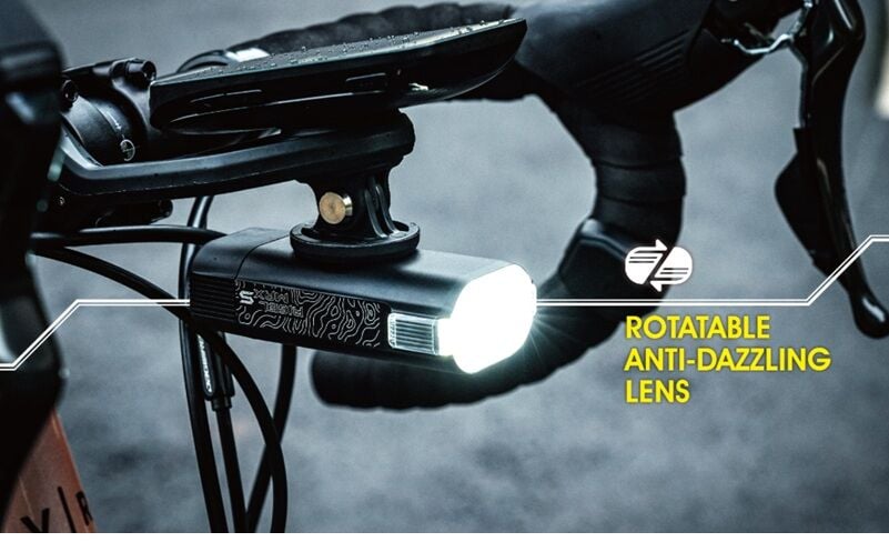 Moon RIGEL MAX-S 1600 Lümen USB Bisiklet Ön Lambası Siyah