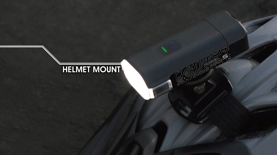 Moon RIGEL MAX-S 1600 Lümen USB Bisiklet Ön Lambası Siyah