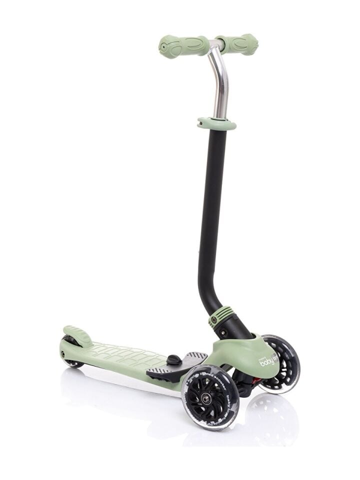 Baby Toys Funride 5 Özellikli Oturaklı Işıklı Tekerlekli 3 Tekerlekli Scooter