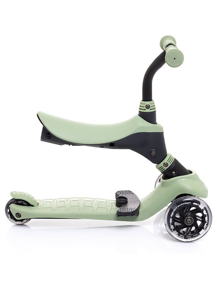 Baby Toys Funride 5 Özellikli Oturaklı Işıklı Tekerlekli 3 Tekerlekli Scooter