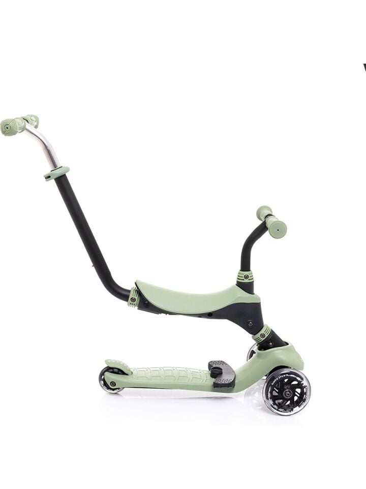 Baby Toys Funride 5 Özellikli Oturaklı Işıklı Tekerlekli 3 Tekerlekli Scooter