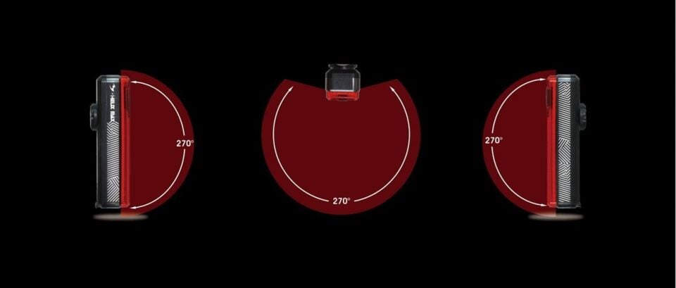 Moon HELIX MAX 250 Lümen USB Arka Lamba (Park sensörü)