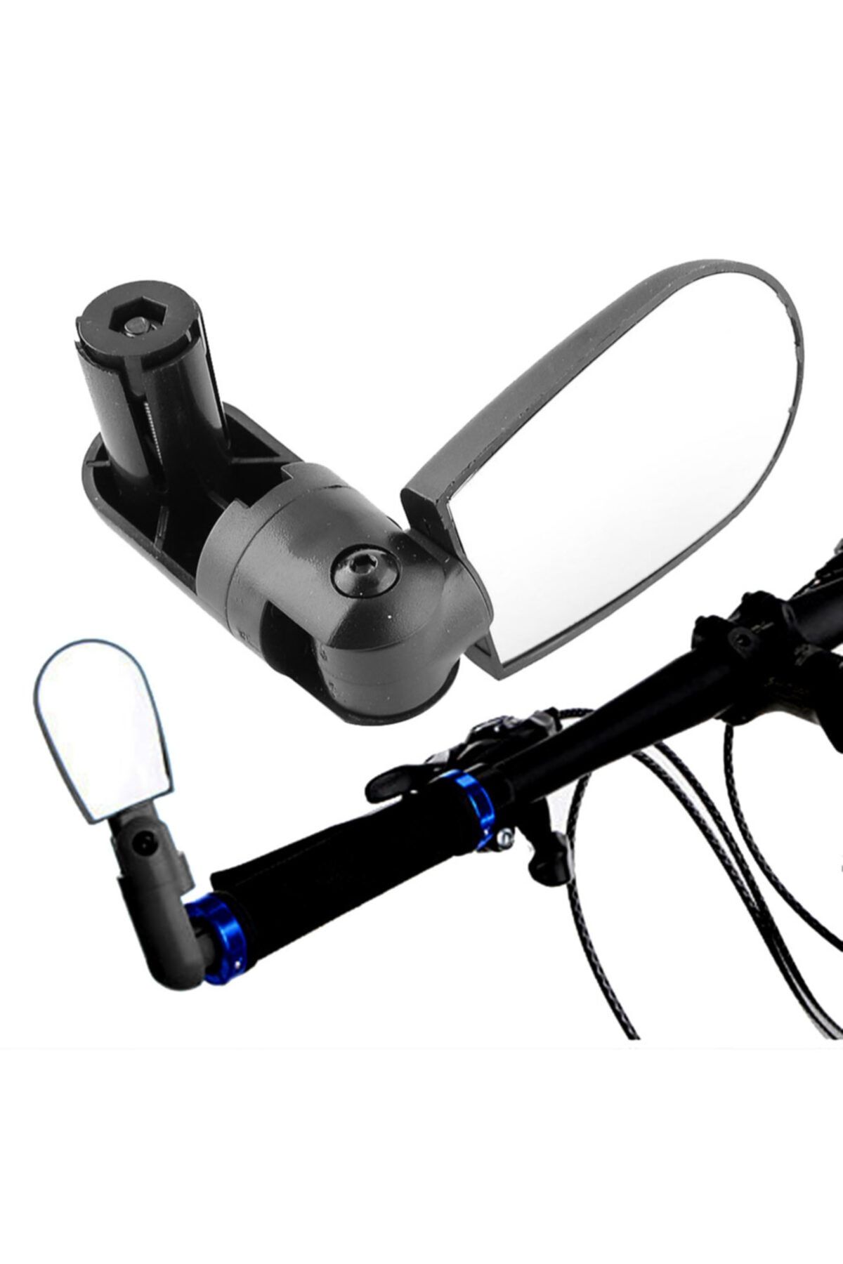 Geniş Açı Bisiklet Gidon Aynası - Dikiz Aynası