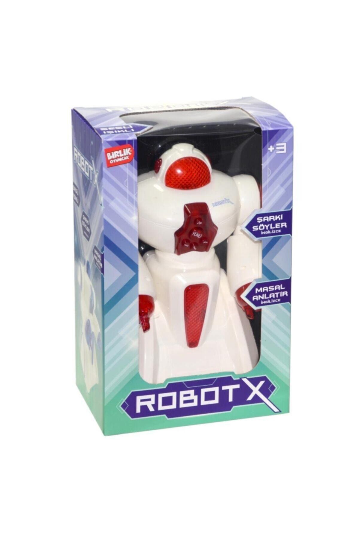 Oyuncak Robot / Pilli Robot X - Mavi