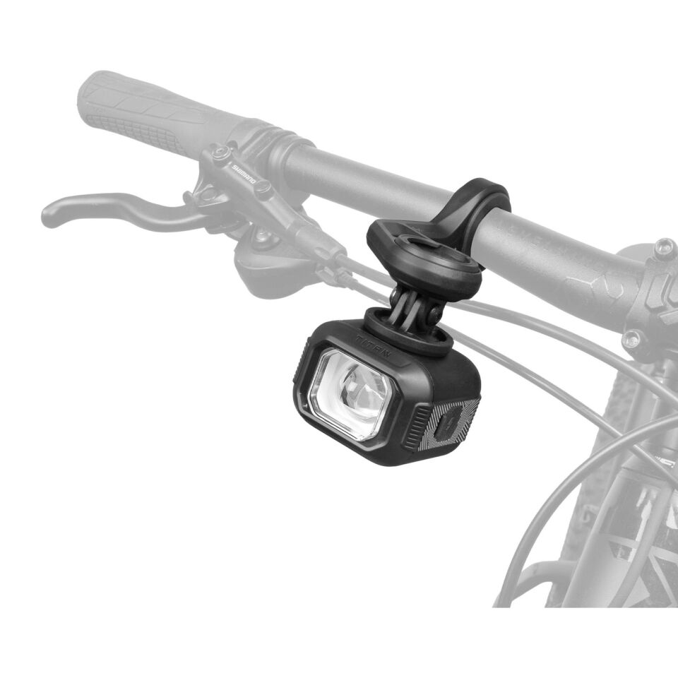 Moon TITAN MAX 1700 Lümen USB Bisiklet Ön Lambası Siyah