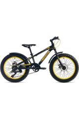 Corelli Fatboy 20 Jant Çocuk Bisikleti - Siyah - Beyaz - Sarı