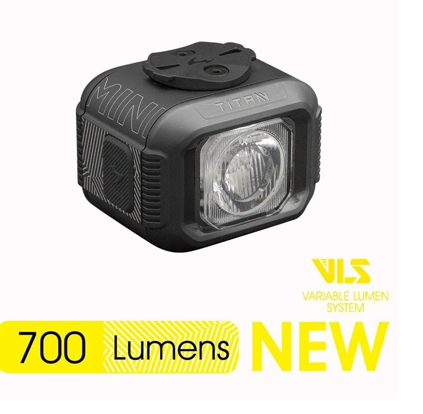 Moon TITAN MİNİ 700 Lümen USB Bisiklet Ön Lambası Siyah