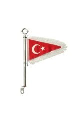 Oto Bayrak Direği Türk Bayrağı Flama