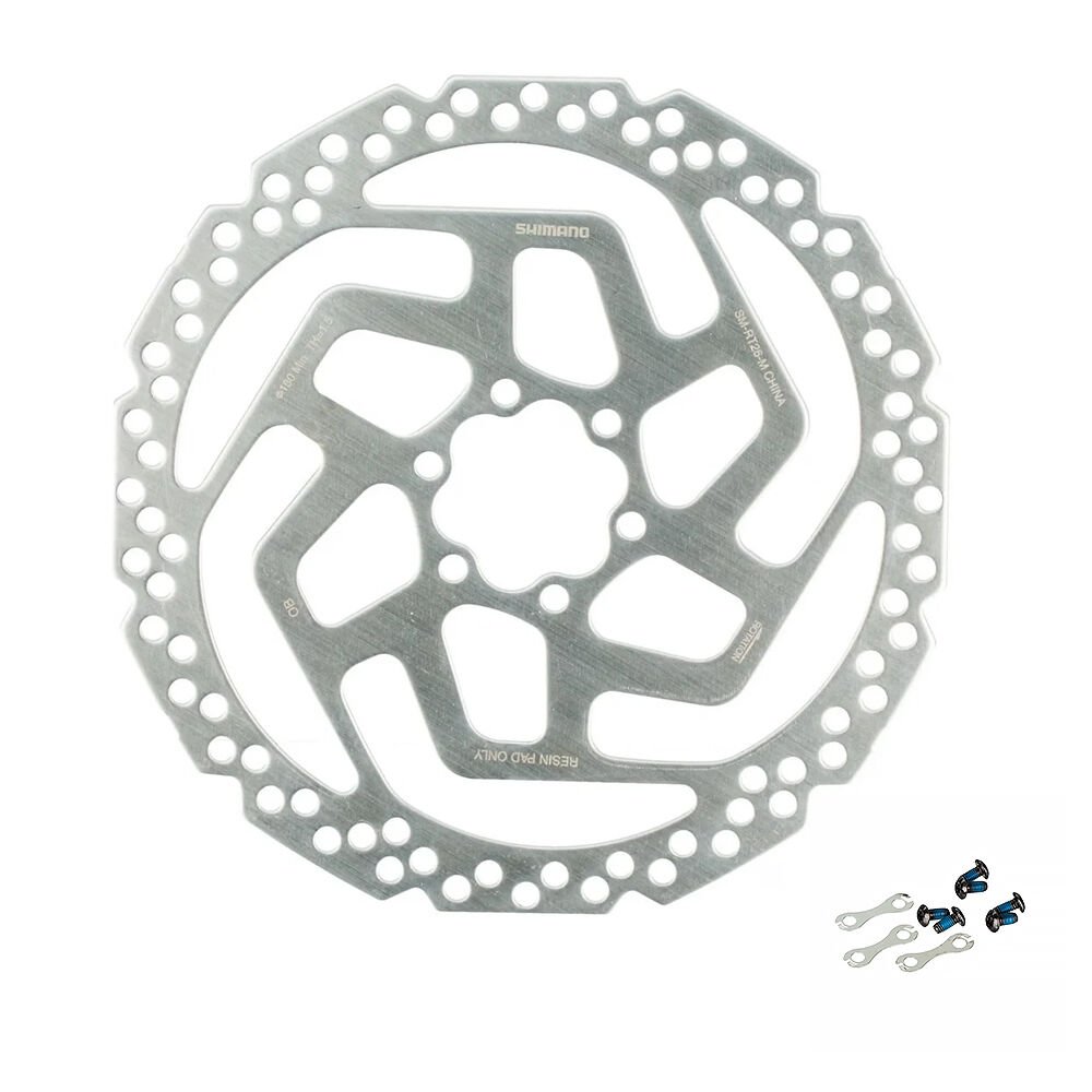 Shimano SM-RT26 180mm 6 Vida Rotor - Rotor - 180 mm, SM-RT26, 6 Vida,SHIMANO