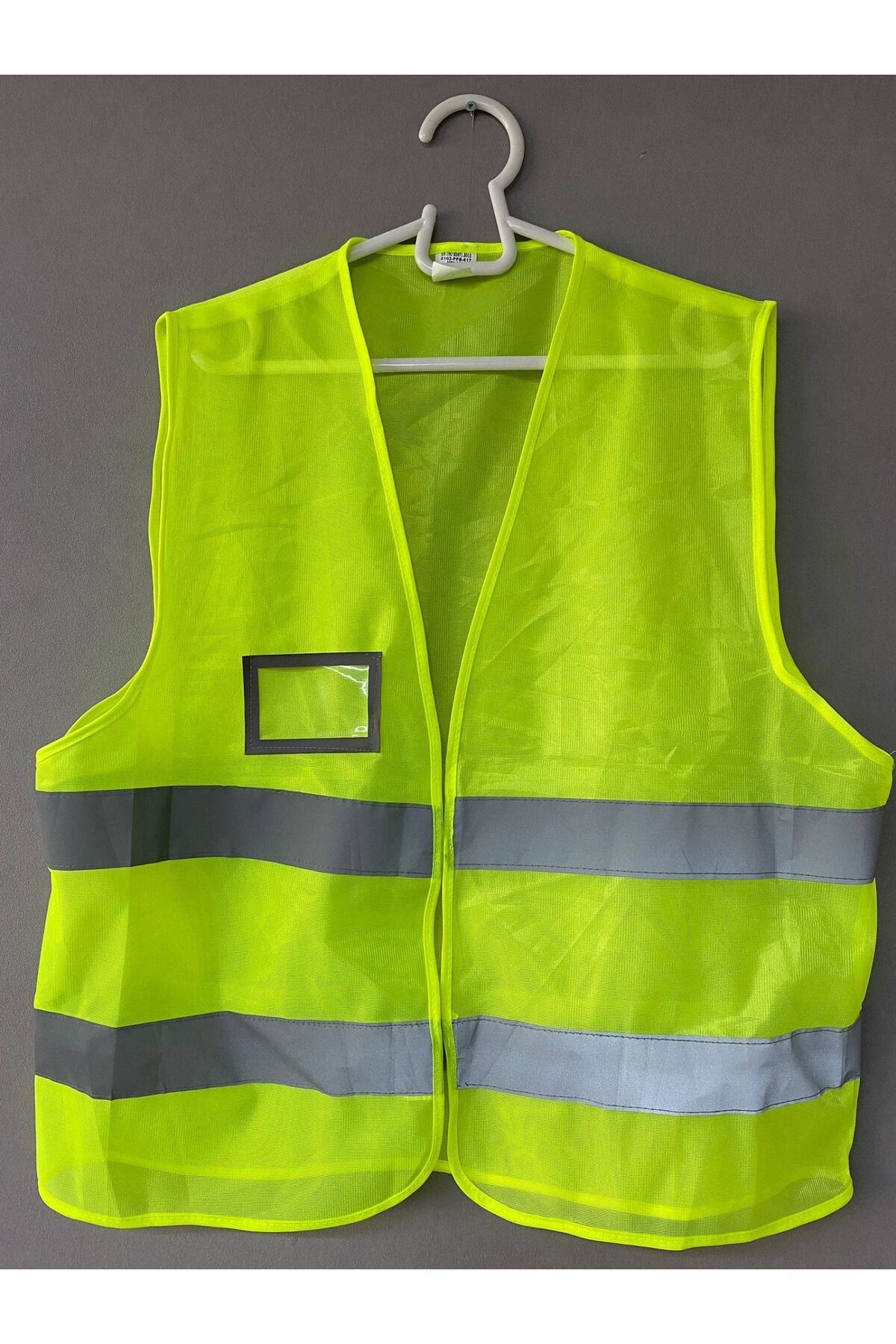 Yelek Reflektif Cırtlı-X-Large