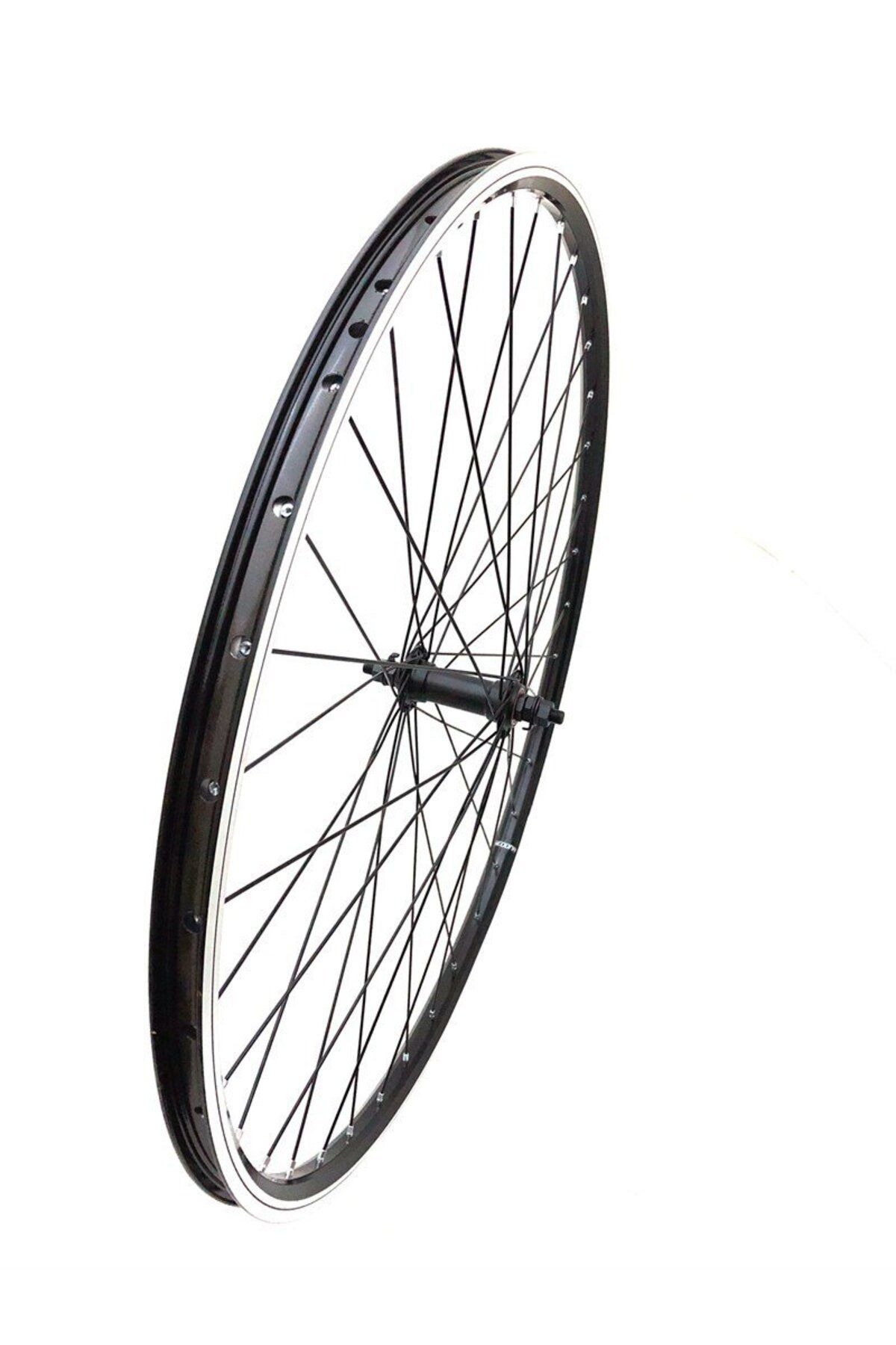 Bisiklet 26'' Uyumlu Ön Jant Örülü Çift Katlı Aluminyum V Fren