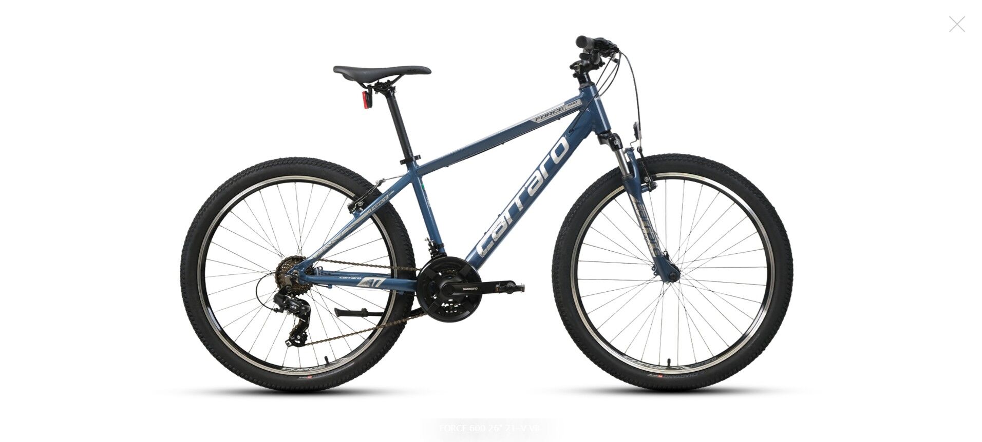 Carraro Force 600 - 26 Jant 17'' 43cm ( M ) Kadro Dağ Bisikleti - Lacivert / Gümüş