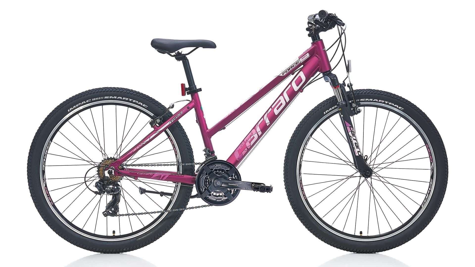 CARRARO FORCE 601 26 JANT 21 VİTES V FREN DAĞ BİSİKLETİ 38 KADRO MATKOYU YEŞİL AÇIK YEŞİL - PEMBE