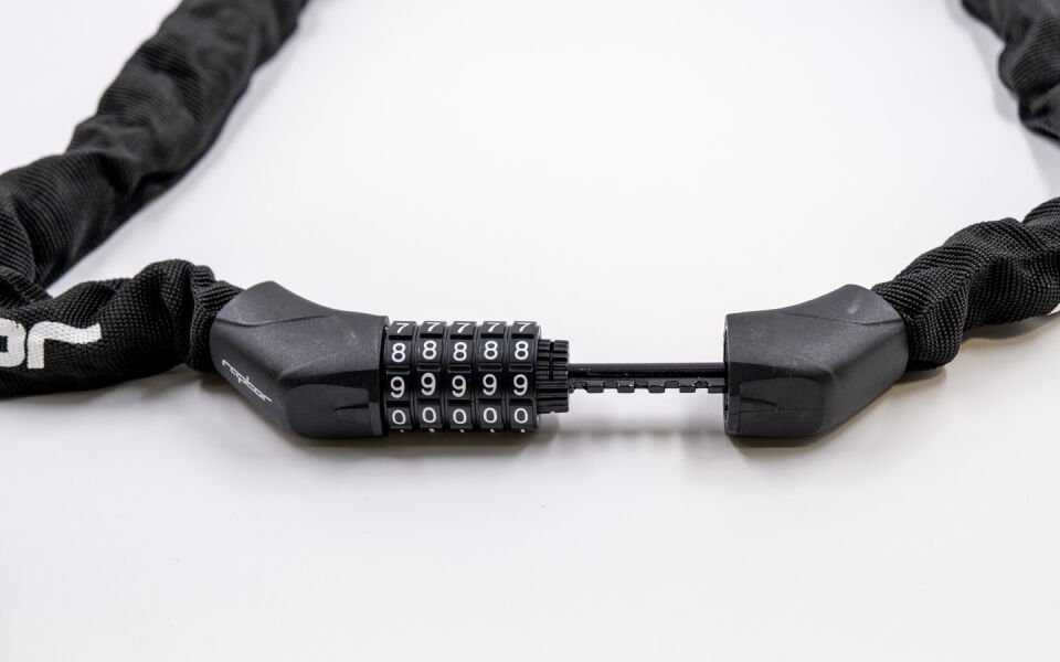 RAPTOR - Şifreli Zincir Kilit 6×120cm