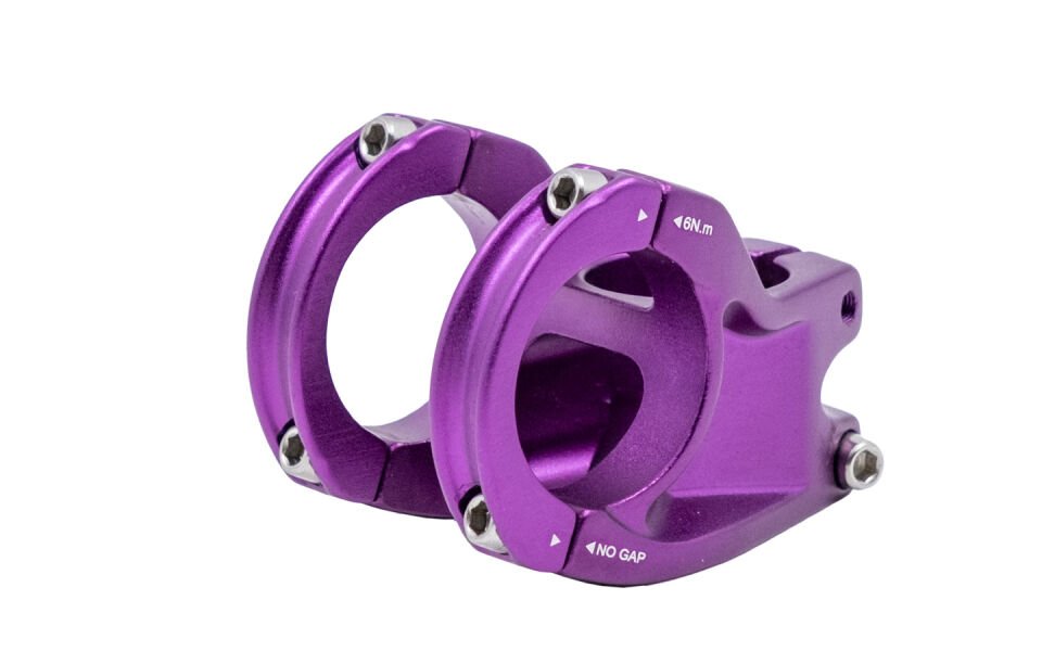 Raptor AS-352 Alüminyum Gidon Boğazı 31,8mm/35mm Mor