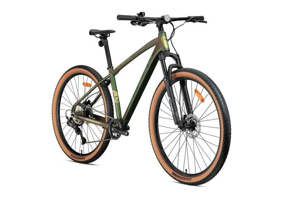 KRON XC 100 PRO 27,5 MTB 15' 8 VİTES H.DİSC MAT HAKİ PARLAK SARI