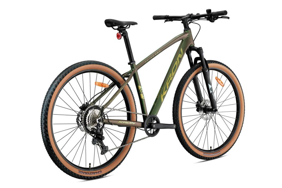 KRON XC 100 PRO 27,5 MTB 15' 8 VİTES H.DİSC MAT HAKİ PARLAK SARI