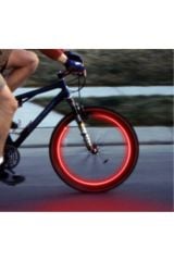 1 Çift Led Işıklı Fotosel Hareket Sensörlü Kırmızı Işıklı Bisiklet Araba Motor Sibop Kapağı Lambası