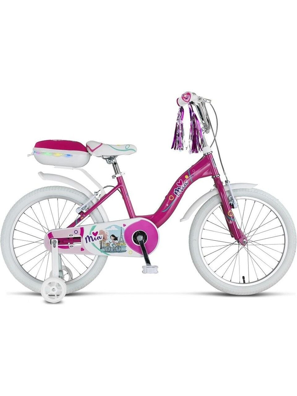 Ümit Mia 20 Jant Çantalı Çocuk Bisikleti - Pembe