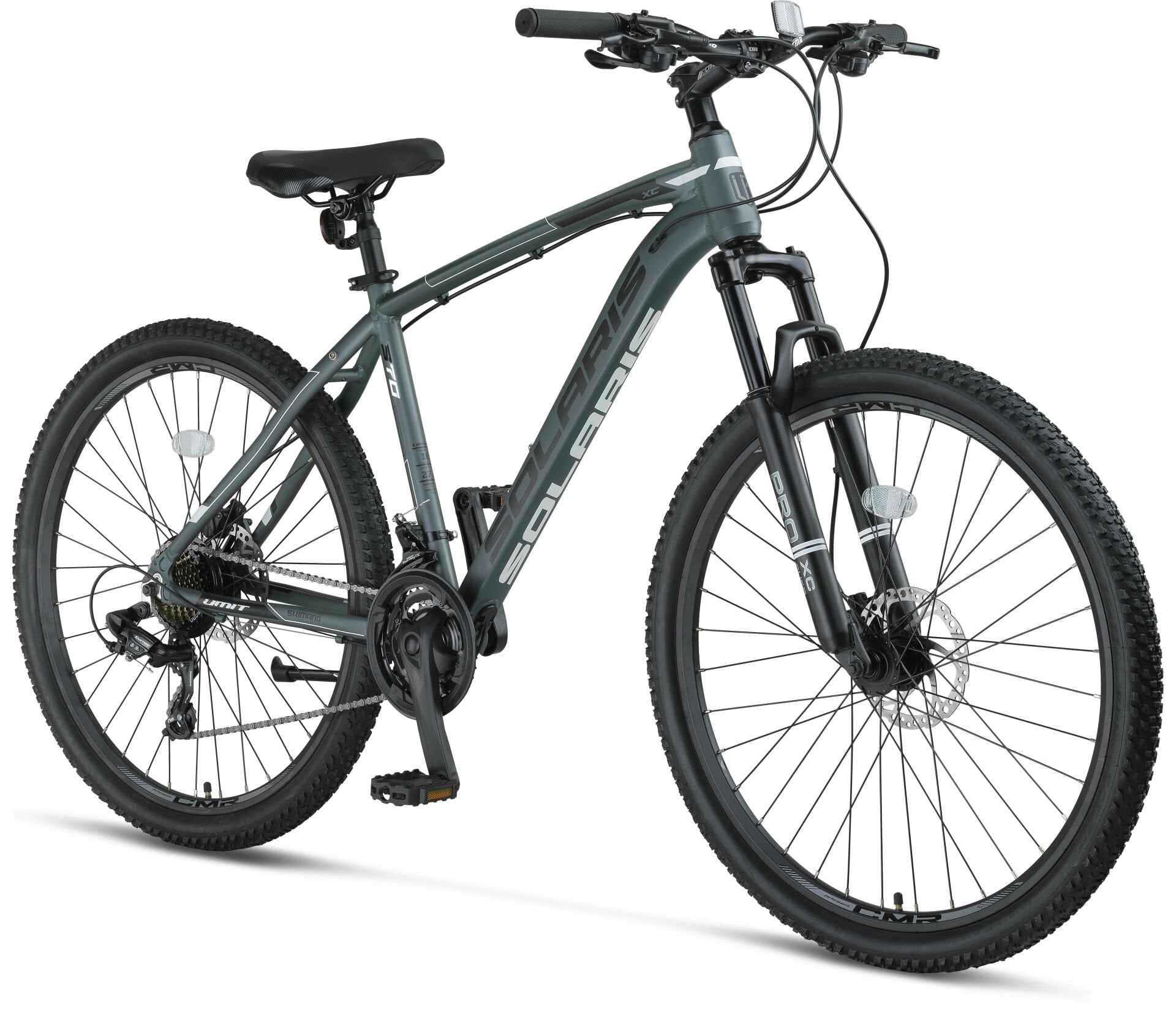 Ümit Solaris Hyd - 27.5 Jant 16'' Kadro Dağ Bisikleti - Siyah Sarı