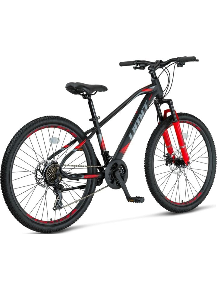 Ümit Arcus 2d - 24 Jant 12'' Kadro 21 Vites Dağ Bisikleti - Siyah Kırmızı