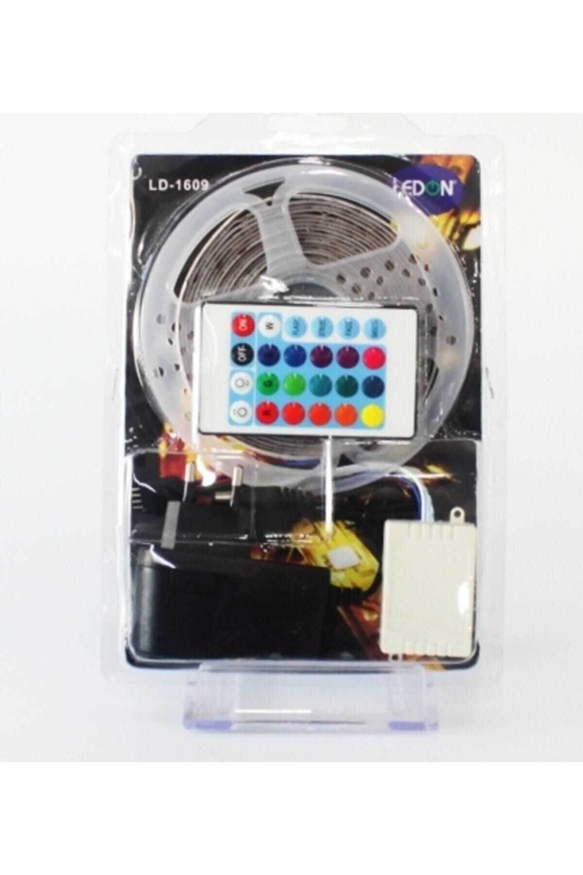 --rgb Şerit Led Seti 5 Metre Kumandalı