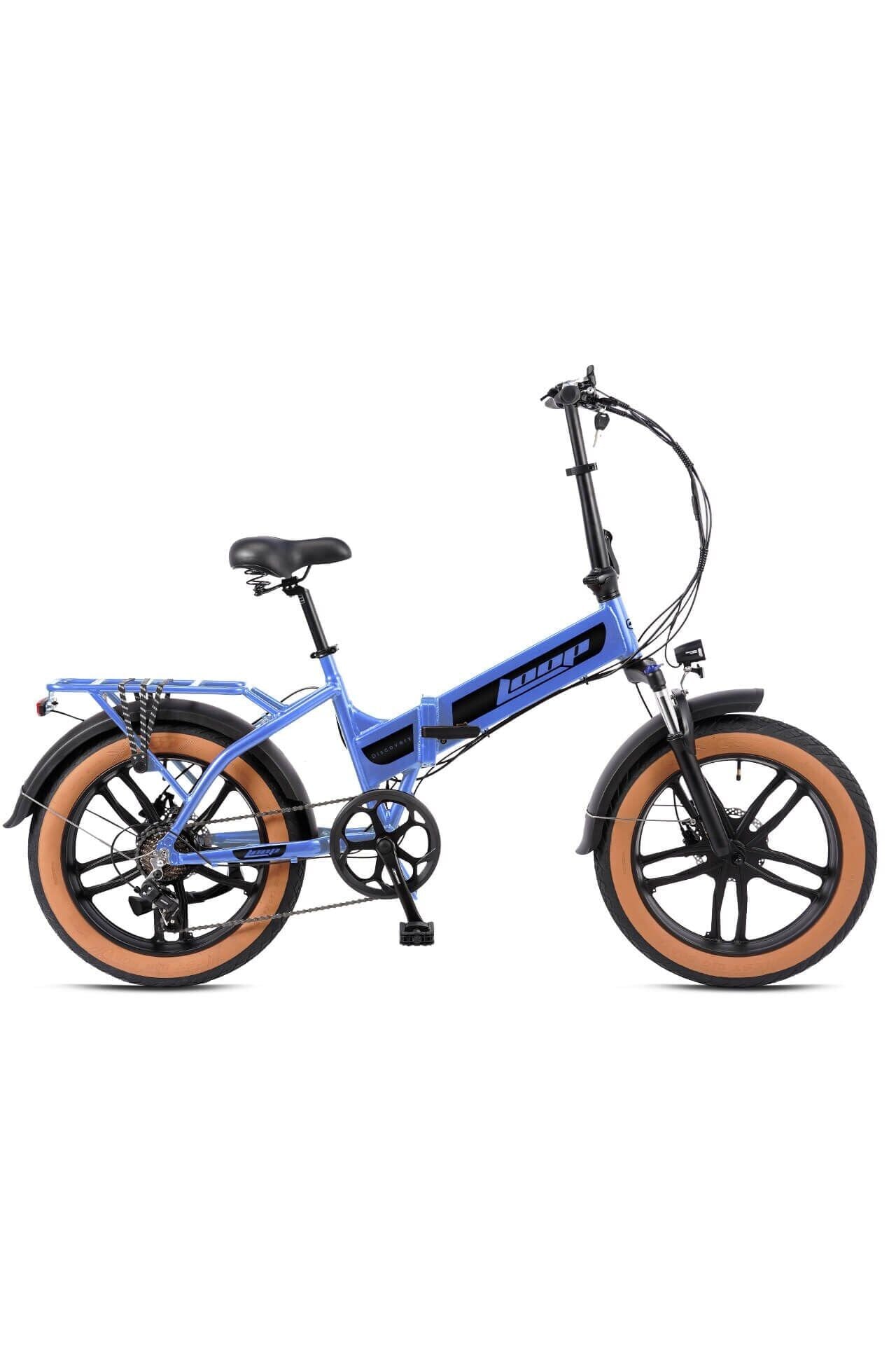 20 Loop Discovery 7v Hidrolik Disk Fren Fat Bike Katlanır Elektrikli Bisiklet