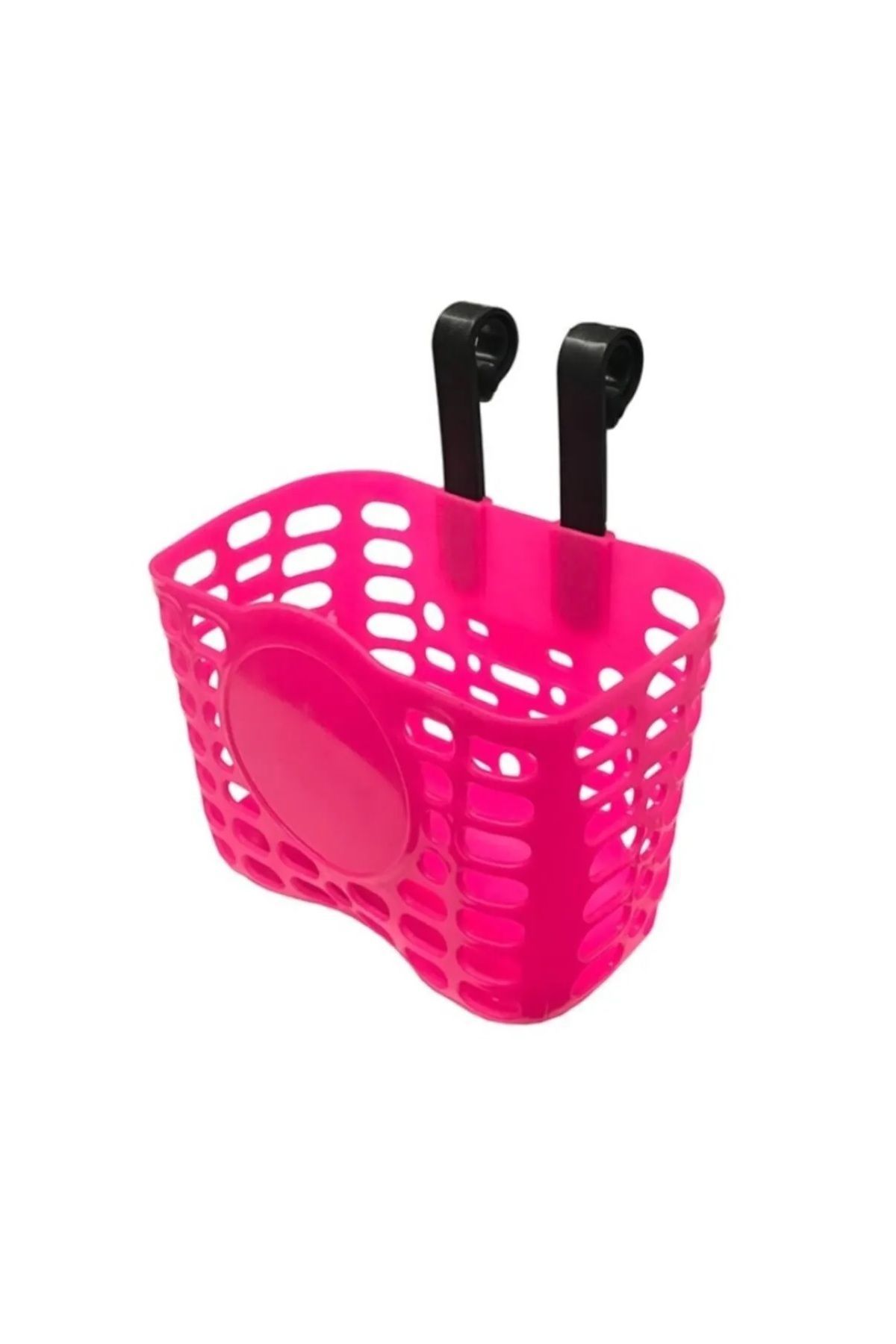 Bisiklet Ön Sepet Plastik Askılı Model 16 - 20 Jant Pembe