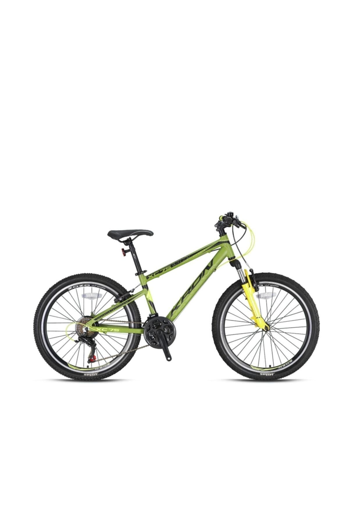Xc75 27.5 Jant Mtb 19 21 Vites V.b. Mat Haki Siyah Açık Sarı