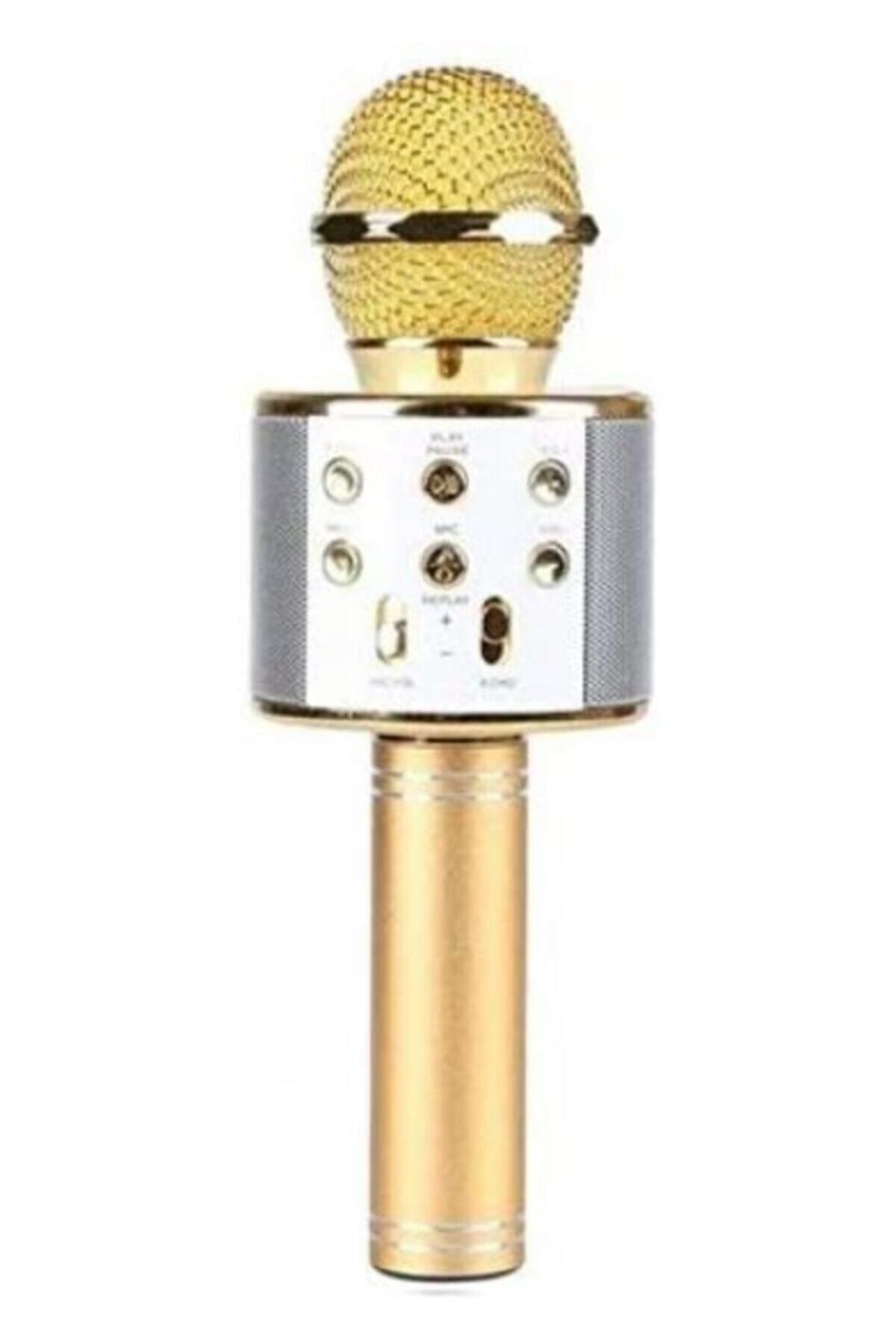Xx-58- 7817 Gold Karaoke Mikrofon