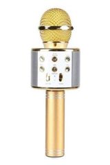 Xx-58- 7817 Gold Karaoke Mikrofon