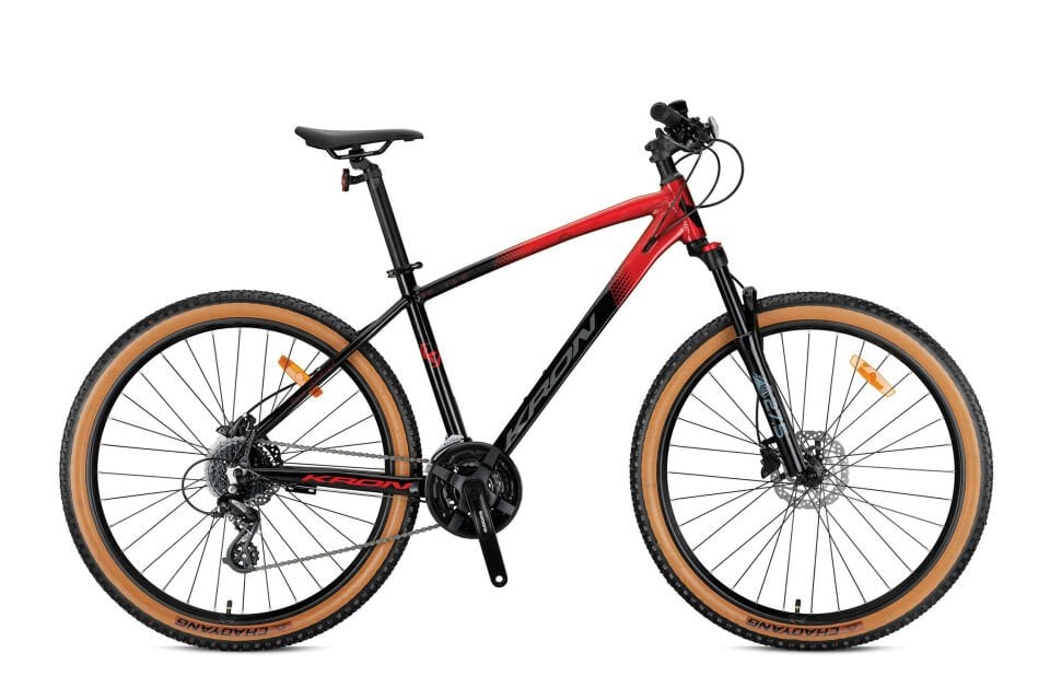 KRON XC 150 27,5 JANT 17 İNÇ 24 VİTES HD SİYAH KIRMIZI FÜME KIRMIZI
