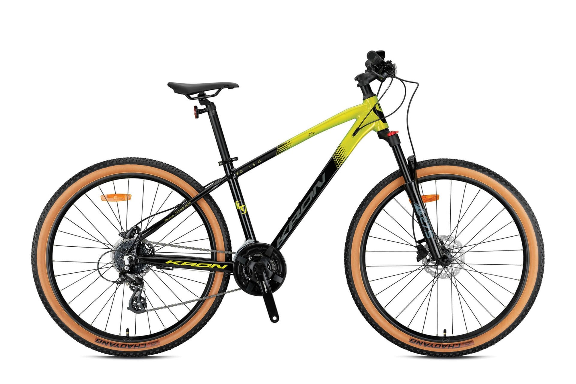 KRON XC 150 29 JANT MTB 17 İNÇ 24 VİTES H.DİSC MAT YEŞİL/SARI-FÜME-SARI