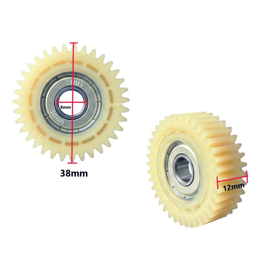 Motor Dişlisi - Plastik, 36T, 38mm Çap, En 12mm Elektirikli Bisiklet