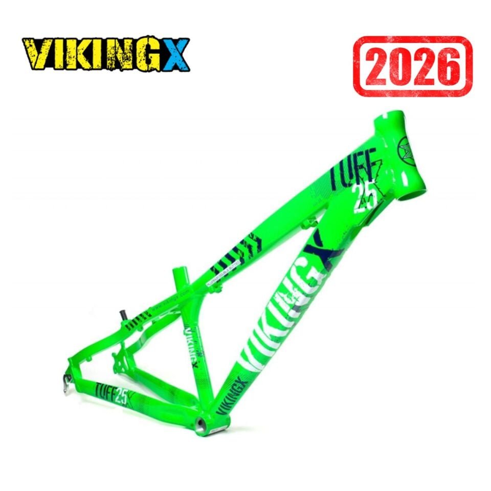 VikingX Tuff X-25 Dirt Jump Aliminyum Kadro Yeşil