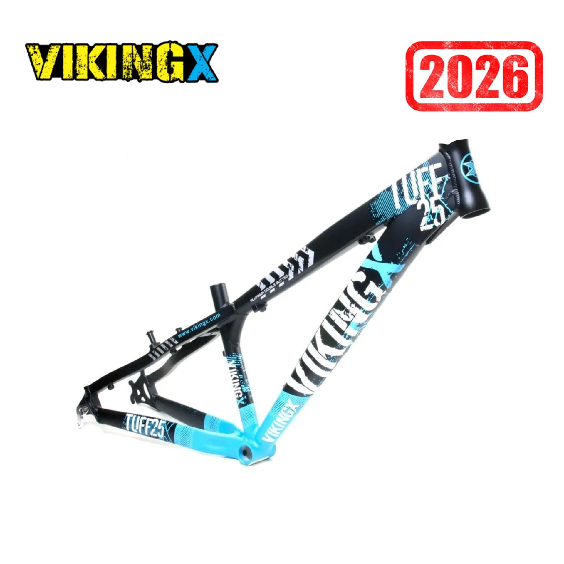 VikingX Tuff X-25 Dirt Jump Aliminyum Kadro Siyah-Mavi