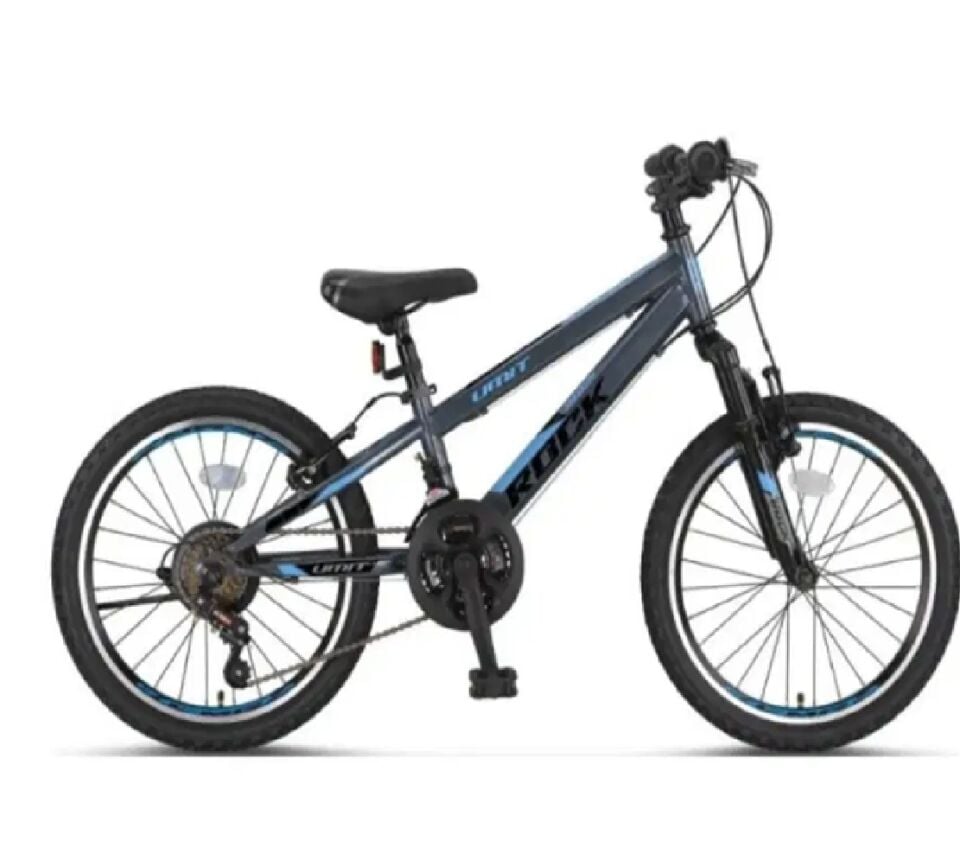 Ümit Rock M - 24 Jant 21 Vites Çocuk Bisikleti - Antrasit Mavi