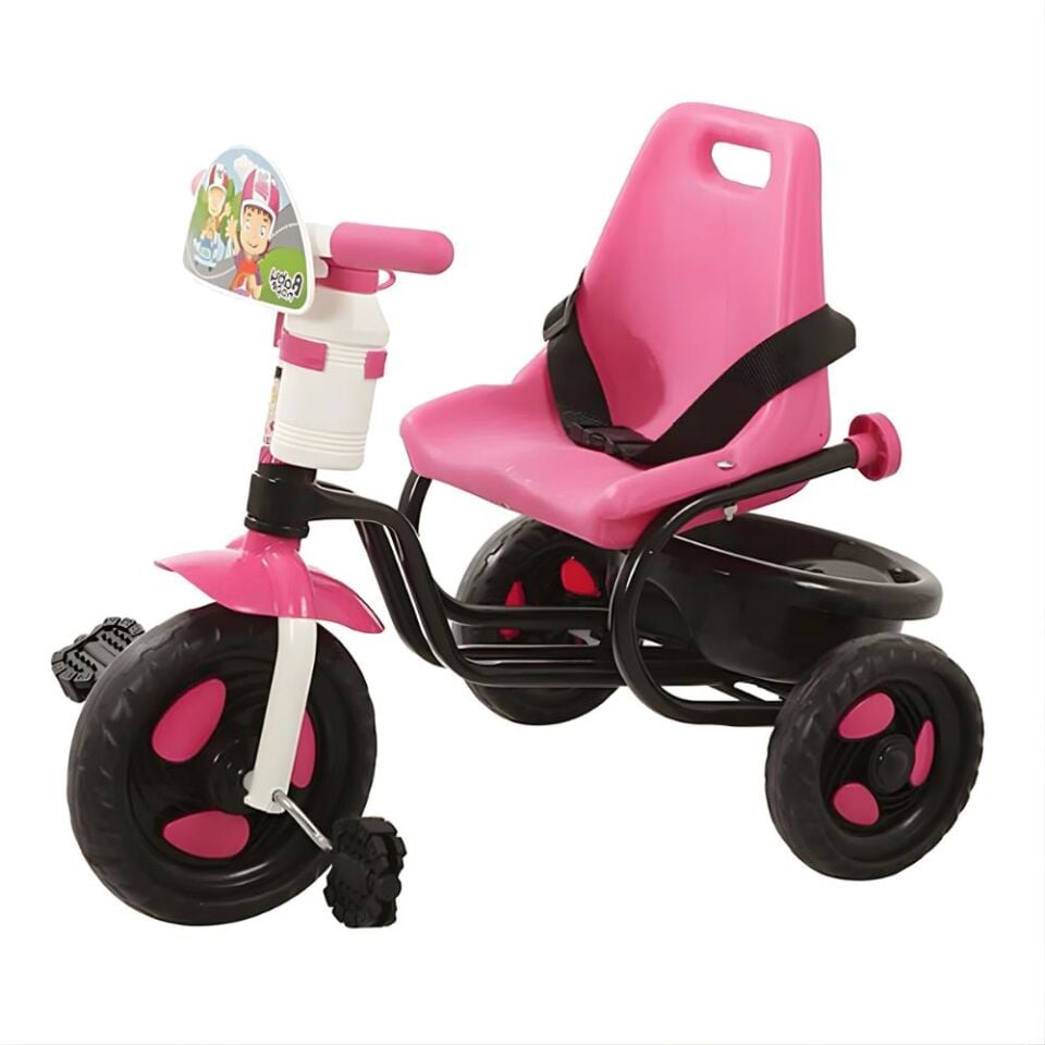 Baby Hope Prens 3 Teker Çocuk Bisikleti Pastel Pembe/ Siyah