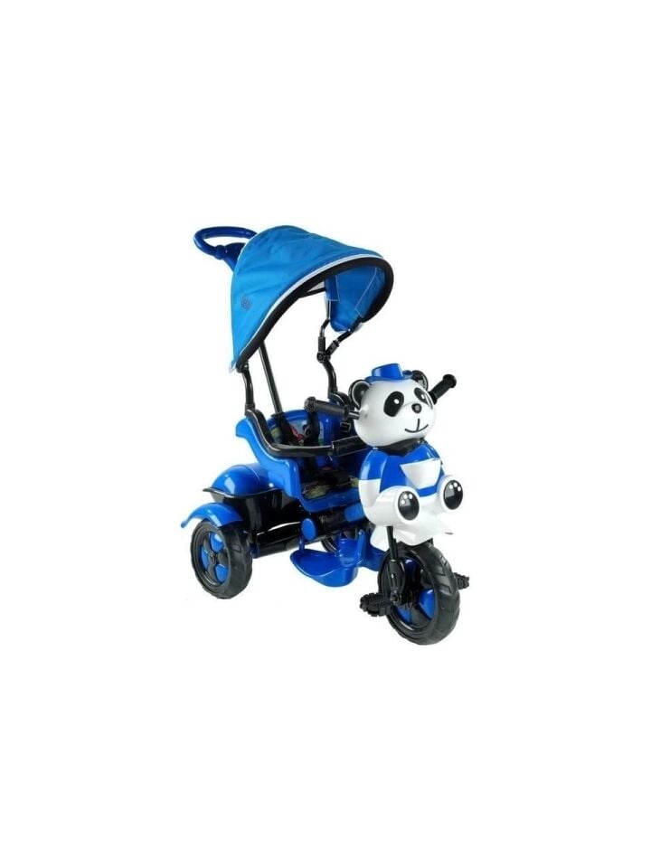 Babyhope Mavi Little Panda 3 Tekerli Kontrollü Bisiklet 127A
