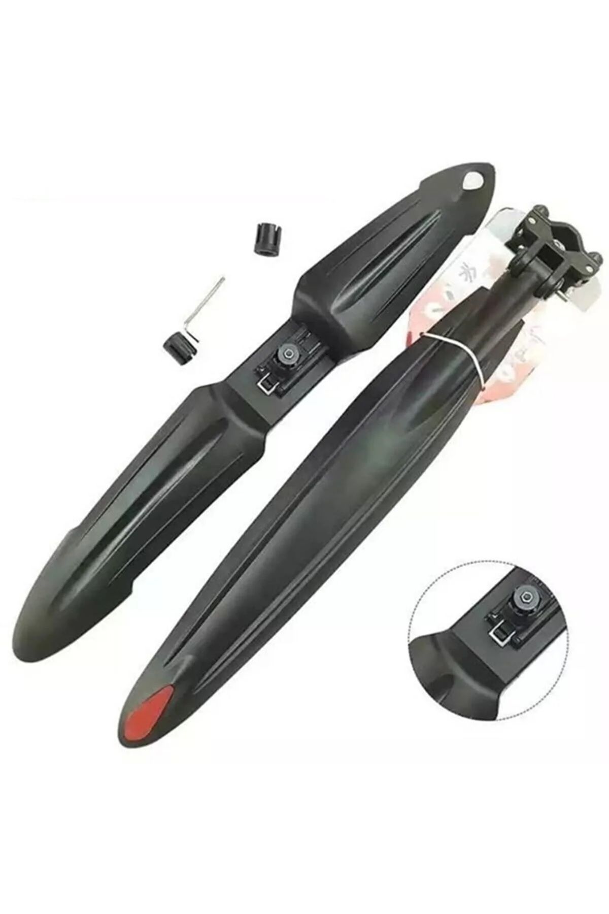 26 27,5 29 Jant Tak-çıkar Ön-arka Reflektörlü Bisiklet Çamurluğu