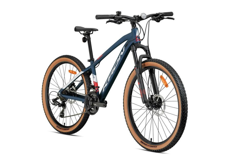 KRON XC 100 27,5 JANT 15 KADRO 21 VİTES H.DİSC MAT KOYU LACİVERT / GRİ KIRMIZI